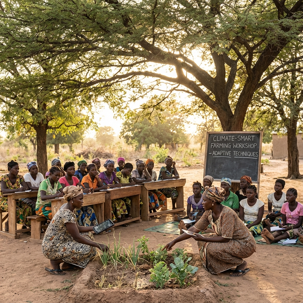 Climate-smart agriculture training